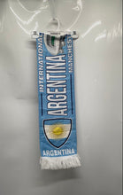 Load image into Gallery viewer, Unisex Blue White Argentina International Manchester Knitted Scarf 8" x 54"
