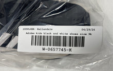 Load image into Gallery viewer, Adidas Kids Duramo 10 GZ0652 Black White Hook & Loop Sneaker Shoes Size 9K
