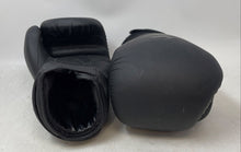 Load image into Gallery viewer, Trideer Pro Grade Black Training Kickboxing Boxing Sparring Gloves 12 Oz