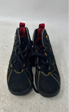 Load image into Gallery viewer, Nike Boys Air Jordan 7 DJ2778-081 Black Yellow And Red Sneaker Shoes Size 13C
