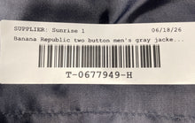 Load image into Gallery viewer, Banana Republic Mens Blue Notch Lapel Pockets Two-Button Blazer Jacket Size 42S