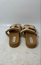 Load image into Gallery viewer, Steve Madden Womens Mayven Brown Open Toe Double Strap Slide Sandals Size 8