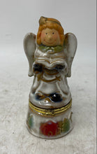 Load image into Gallery viewer, Multicolor Engraved Ceramic Home Decorative Singing Christmas Angel Trinket Box