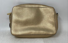 Load image into Gallery viewer, Michael Kors Womens Jet Set Gold-Tone Leather Adjustable Strap Crossbody Bag
