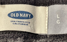 Load image into Gallery viewer, Old Navy Womens Gray Heather Straight Leg Drawstring Sweatpants Size Large
