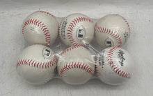 Load image into Gallery viewer, Set Of 6 Pcs Rawling White Outdoor Sporting Official League Baseball Ball