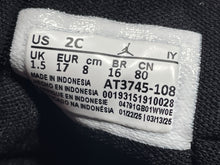 Load image into Gallery viewer, Authentic Nike Kids Jordan 1 Crib Bootie Orange White Black Sneaker Shoes Sz 2C
