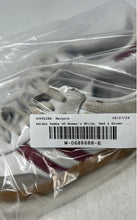 Load image into Gallery viewer, Adidas Boys Samba OG IE1330 White Red & Brown Leather Sneakers Shoes Size 4.5