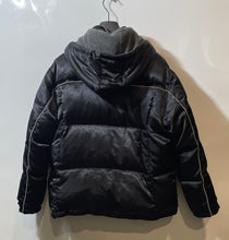 Load image into Gallery viewer, Alaska Frontier Mens Black Long Sleeve Full Zip Pockets Hooded Puffer Jacket XL