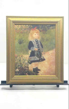 Load image into Gallery viewer, A Girl With A Watering Can By Renoir Signed And Framed Wall Decor Art Print