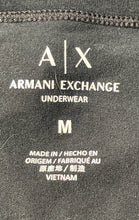 Load image into Gallery viewer, Armani Exchange Womens Black Short Sleeve Crew-Neck Pullover T-Shirt Size M
