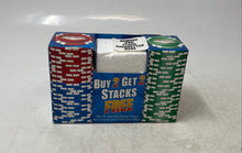 Load image into Gallery viewer, Camel Las Vegas Multicolor Nevada Casino Buy 2 Get 2 Stacks Free Of Chips In Box