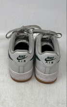Load image into Gallery viewer, Nike Kids Air Force 1 White Gray Leather Lace-Up Low Top Sneaker Shoes Size 3.5Y