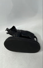 Load image into Gallery viewer, Small Metal Elephant Home Decor Collectible Black Art Sculpture