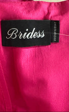 Load image into Gallery viewer, Bridess Womens Pink Sleeveless Back Zip Long Mermaid Dress Size 12