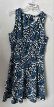 Load image into Gallery viewer, Michael Kors Womens Multicolor Paisley Print Back Zip Fit & Flare Dress Size 10