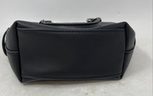 Load image into Gallery viewer, True Religion Womens Black Leather Outer Pockets Double Handles Satchel Bag