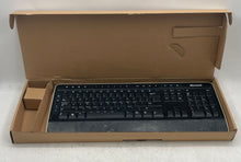Load image into Gallery viewer, Microsoft Model 1379 Black Portable Wireless Standard Keyboard Untested