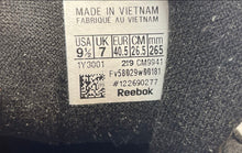 Load image into Gallery viewer, Reebok Womens Classic CM9941 Black Lace-Up Low Top Sneaker Shoes Size 9.5