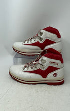 Load image into Gallery viewer, Timberland Mens Euro Hiker White Red Lace-Up Sneaker Shoes Size 10M No Insole