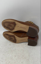 Load image into Gallery viewer, Lauren Ralph Lauren Womens Weslynn Brown Leather Side Zipper Ankle Boots Size 6B
