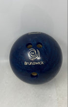 Load image into Gallery viewer, Brunswick Cyclone ELK0210 Blue Sparkle 3 Holes Indoor Game Bowling Ball