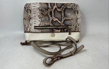 Load image into Gallery viewer, Anne Klein Womens Multicolor Snakeskin Print Adjustable Strap Crossbody Bag