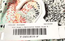 Load image into Gallery viewer, Bcbgmaxazria Womens Multicolor Printed One-Shoulder Short Mina Mini Dress Size 0