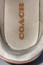 Load image into Gallery viewer, Coach Womens Clip Brown Monogram Print Low Top Lace-Up Sneaker Shoes Size 9 B