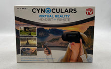Load image into Gallery viewer, Hype Cynoculars 3.5-Inch Wide Virtual Reality Headset Gaming Remote Not Tested