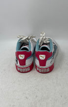 Load image into Gallery viewer, Puma Kids Cali Novelty 373038-01 White Pink Blue Lace-Up Sneaker Shoes Size 6C