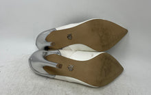 Load image into Gallery viewer, Rock Republic Womens Deliah White Silver Slip-On Stiletto Pump Heels Size 8.5M