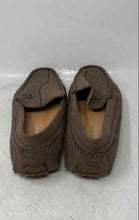 Load image into Gallery viewer, Bruno Marc Mens Brown Leather Moc Toe Slip-On Driving Loafer Shoes Size 10.5