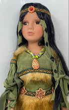 Load image into Gallery viewer, Heritage Signature Collection 35333 Cheyenne Native American Porcelain Doll