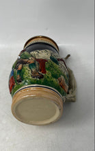Load image into Gallery viewer, Vintage Western Germany Serving Beer Stein With Metal Lid Marked Tap