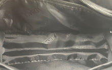 Load image into Gallery viewer, Versace Fragrance Womens Black Institutional Case Travel Makeup Bag Stained