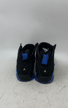 Load image into Gallery viewer, Nike Boys Air Jordan True Flight 343795-074 Black Blue Sneaker Shoes Size 4.5Y