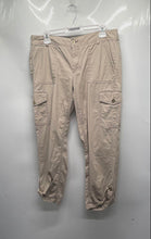 Load image into Gallery viewer, Tommy Hilfiger Womens Khaki Cotton Pockets Straight Leg Cargo Pants Size 8