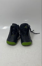 Load image into Gallery viewer, Nike Kids Air Jordan 13 Retro Black Leather Lace-Up Sneaker Shoes Size 6C