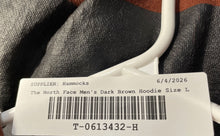 Load image into Gallery viewer, The North Face Mens Dark Brown Box NSE Long Sleeve Pockets Pullover Hoodie Sz L