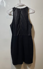 Load image into Gallery viewer, Armani Exchange Womens Black Back Zip Sleeveless Mini Dress Size 6