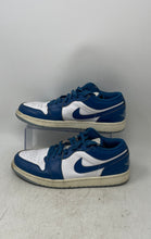 Load image into Gallery viewer, Nike Mens Air Jordan 1 Low SE FN5214-141 White Blue Sneaker Shoes Size 8.5