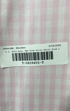 Load image into Gallery viewer, U.S. Polo Assn. Mens Pink Checked Print Stretch Collared Button-Up Shirt Size L