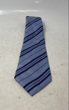 Load image into Gallery viewer, Banana Republic Mens Multicolor Striped Silk Keeper Loop Adjustable Designer Tie
