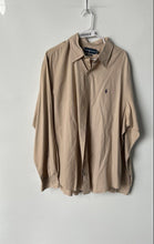Load image into Gallery viewer, Ralph Lauren Mens Cream Long Sleeve Classic Fit Button-Up Shirt Size XXL