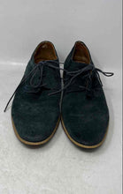 Load image into Gallery viewer, Topman Mens Navy Blue Suede Round Toe Lace-Up Derby Dress Shoes Size 9