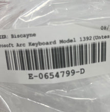 Load image into Gallery viewer, Microsoft Arc 1392 Black Wireless Compact Portable Keyboard Untested