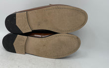 Load image into Gallery viewer, Asos Mens Brown Leather Tassel Moc Toe Slip-On Loafer Shoes Size 9