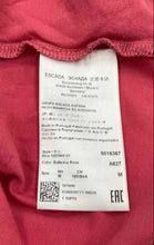 Load image into Gallery viewer, Authentic Escada Sport Womens Red Graphic Floral 3/4 Sleeve Blouse Top Size M