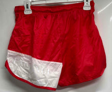 Load image into Gallery viewer, Armani Exchange Womens Red White Colorblock Drawstring Athletic Shorts Size 4